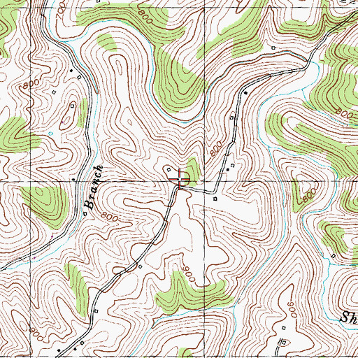 Topographic Map of Sunrise School (historical), KY