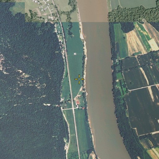 Aerial/Satellite Image of Kennedys Bottom, KY