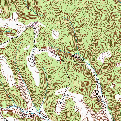 Topographic Map of Thomson Landing (historical), KY