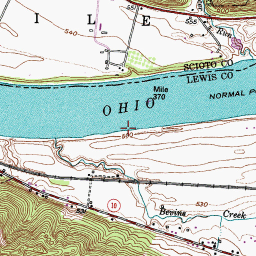 Topographic Map of Vilidan Landing (historical), KY