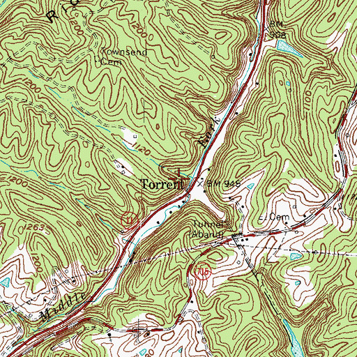 Topographic Map of El Park (historical), KY