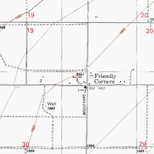 Topographic Map of Arizona State Farm Labor Camp, AZ