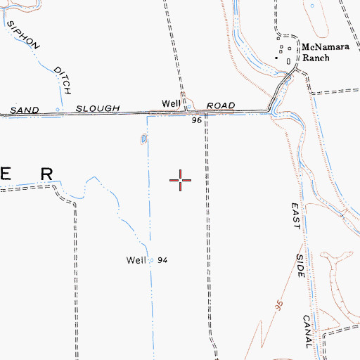 Topographic Map of Turner Island, CA