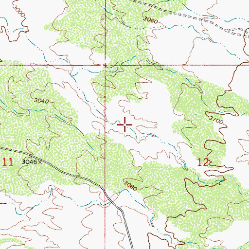 Topographic Map of Casa Grande Turbine Station, AZ