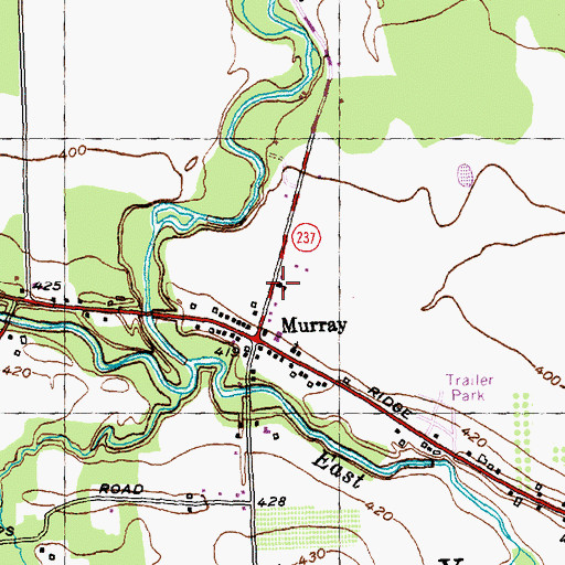 Topographic Map of School Number 2 (historical), NY