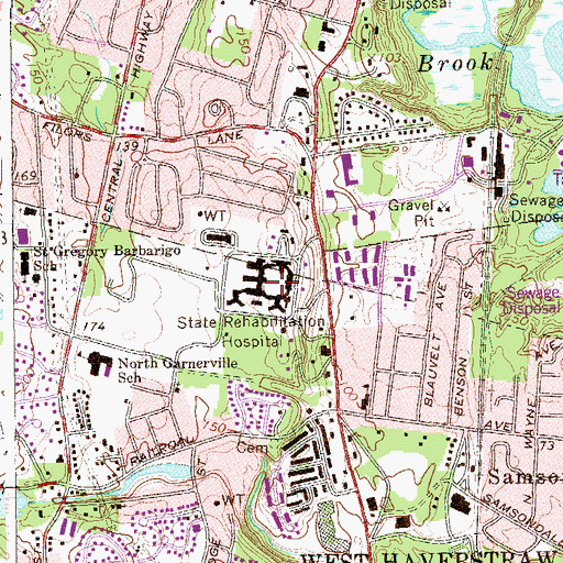 Topographic Map of Treason Hill, NY