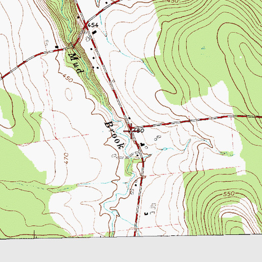 Topographic Map of School Number 9 (historical), NY