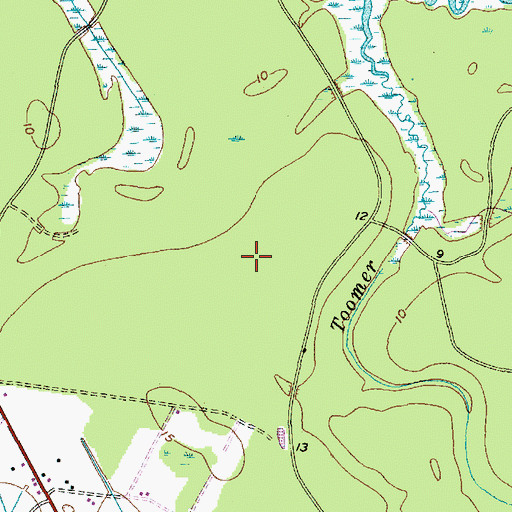 Topographic Map of Mount Pleasant Fire Department Station 5, SC