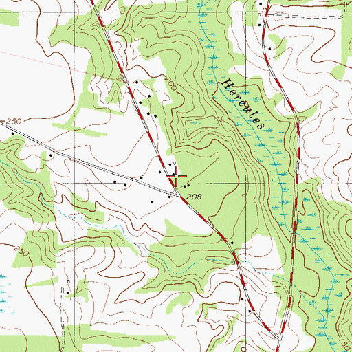 Topographic Map of Friendship Fire Department, SC
