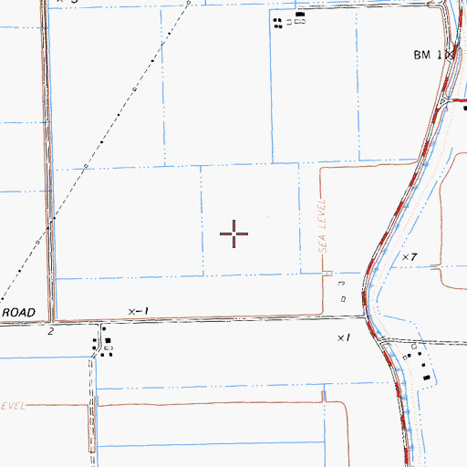 Topographic Map of Union Island, CA