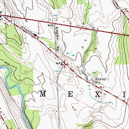Topographic Map of School Number 11 (historical), NY