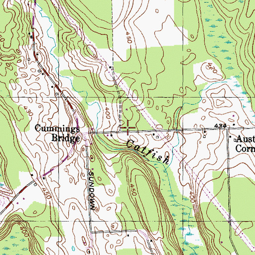 Topographic Map of School Number 6 (historical), NY