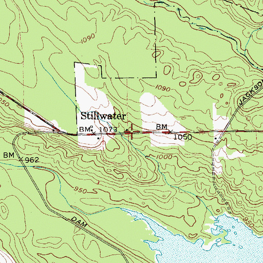 Topographic Map of School Number 8 (historical), NY