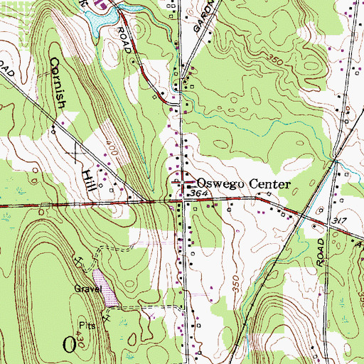 Topographic Map of School Number 10 (historical), NY