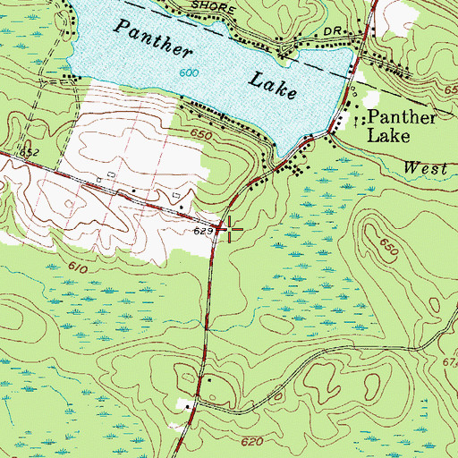 Topographic Map of School Number 4 (historical), NY