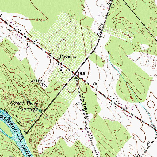 Topographic Map of School Number 14 (historical), NY