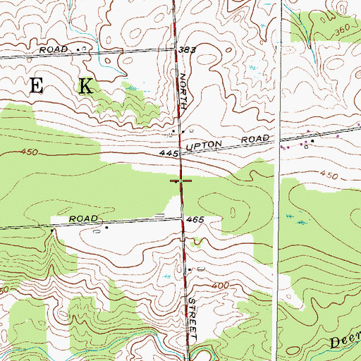 Topographic Map of School Number 6 (historical), NY