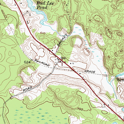 Topographic Map of School Number 1 (historical), NY