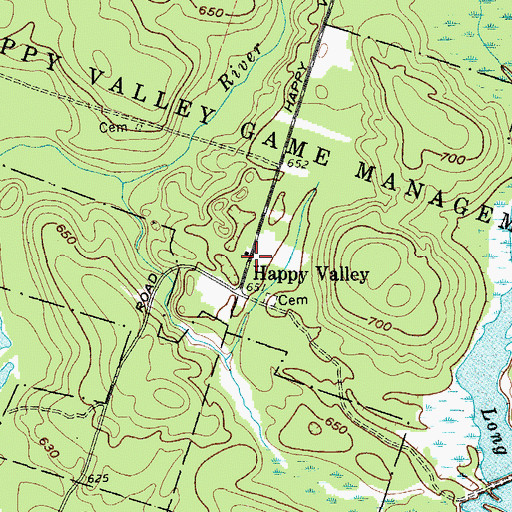 Topographic Map of School Number 11 (historical), NY