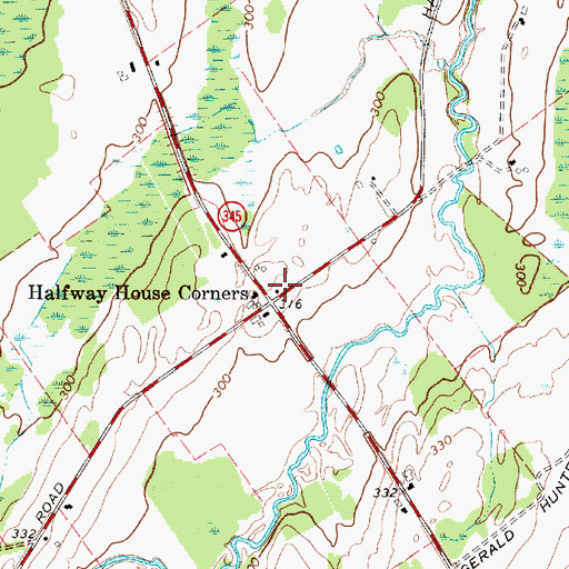 Topographic Map of School Number 6 (historical), NY