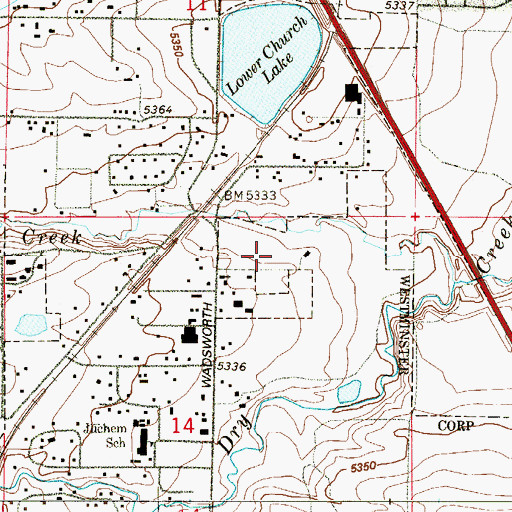 Topographic Map of Children's Hospital Colorado Therapy Care Westminster, CO