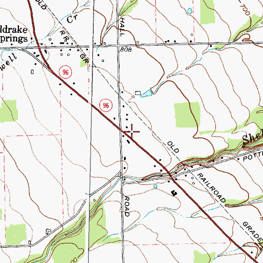 Topographic Map of School Number 4 (historical), NY