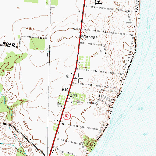 Topographic Map of School Number 10 (historical), NY