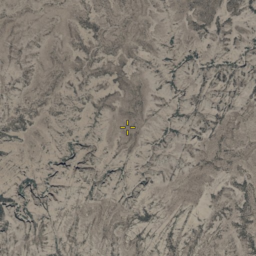 Aerial/Satellite Image of Hell Hole, AZ