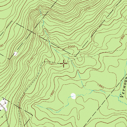 Topographic Map of Richmond Camp (historical), NY