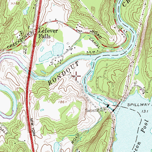 Topographic Map of Mollenhauer Farm, NY