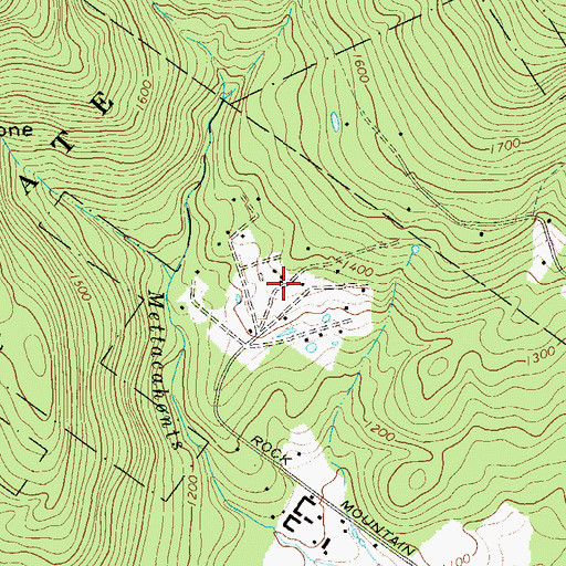 Topographic Map of Father Divine Lodge (historical), NY