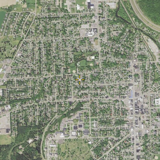 Aerial/Satellite Image of Parker Elementary School, NY