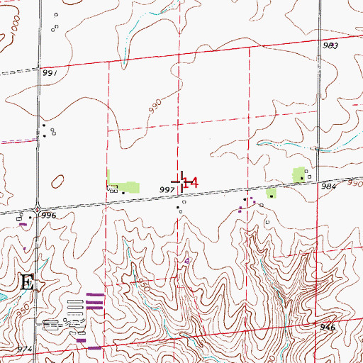 Topographic Map of West Des Moines Fire Department Station 19, IA