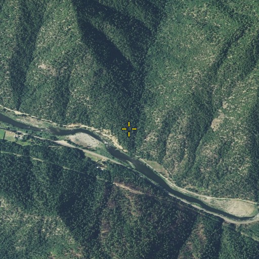 Aerial/Satellite Image of Walker Gulch, CA
