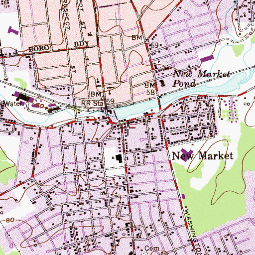 Topographic Map of Start Rite Nursery School, NJ