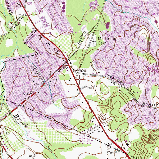 Topographic Map of Home Away From Home Academy School, NJ