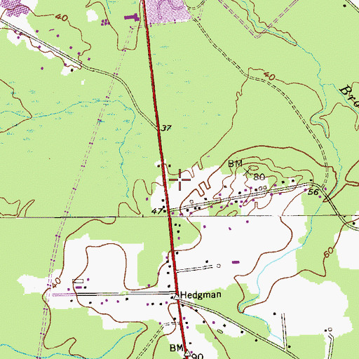 Topographic Map of Goddard School, NJ