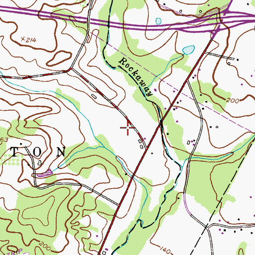 Topographic Map of Merck Child Learn Center School, NJ