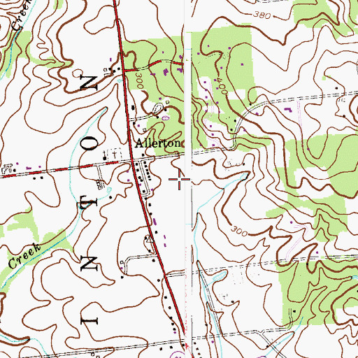 Topographic Map of Patrick McGaheran Elementary School, NJ