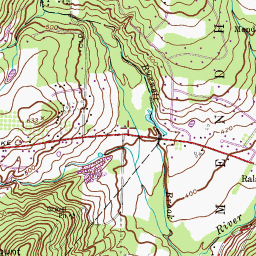Topographic Map of Westmont Montessori School, NJ