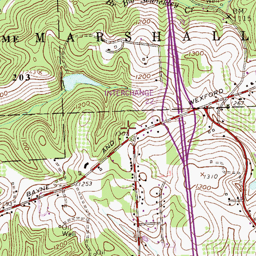 Topographic Map of Children's Hospital of Pittsburgh North, PA