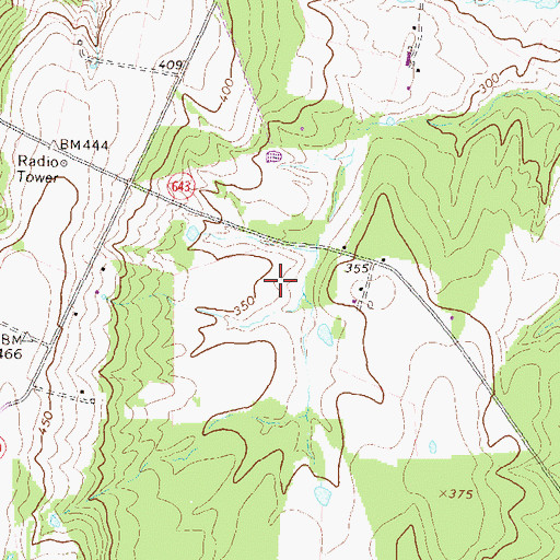 Topographic Map of Loudoun County Public Schools Administration Building, VA