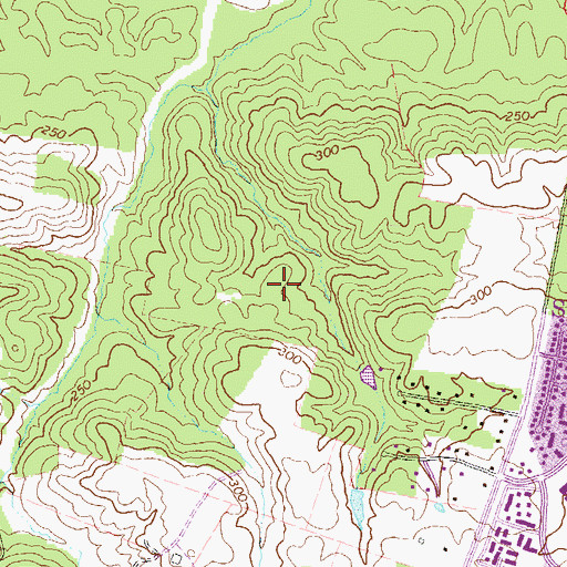 Topographic Map of Stephen Frazier Community Center, VA
