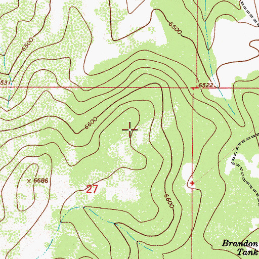 Topographic Map of Marana Auxillary Landing Field (historical), AZ