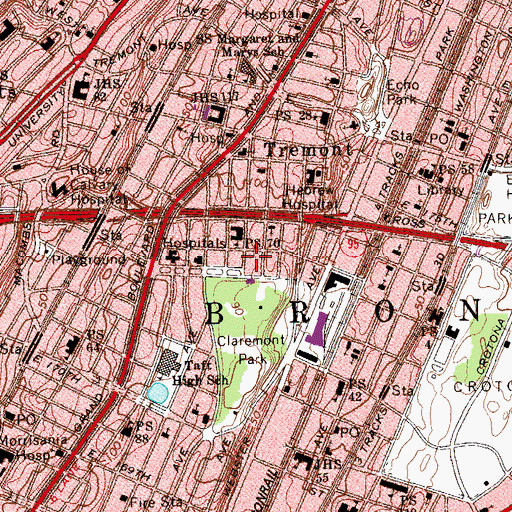 Topographic Map of Garden of Eden, NY
