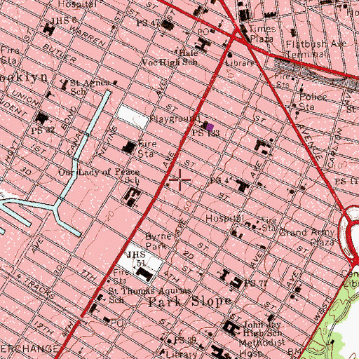Topographic Map of Garden of Union, NY