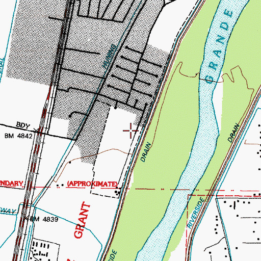 Topographic Map of Chester Skinner Park, NM