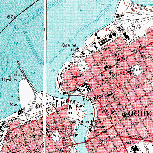 Topographic Map of Pilgrim Holiness Church, NY