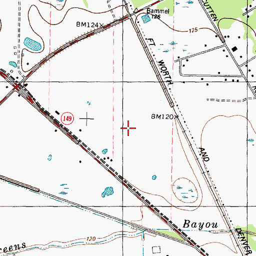 Topographic Map of Houston Police Department - Willowbrook, TX