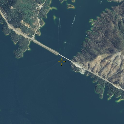 Aerial/Satellite Image of Whiskey Creek, CA